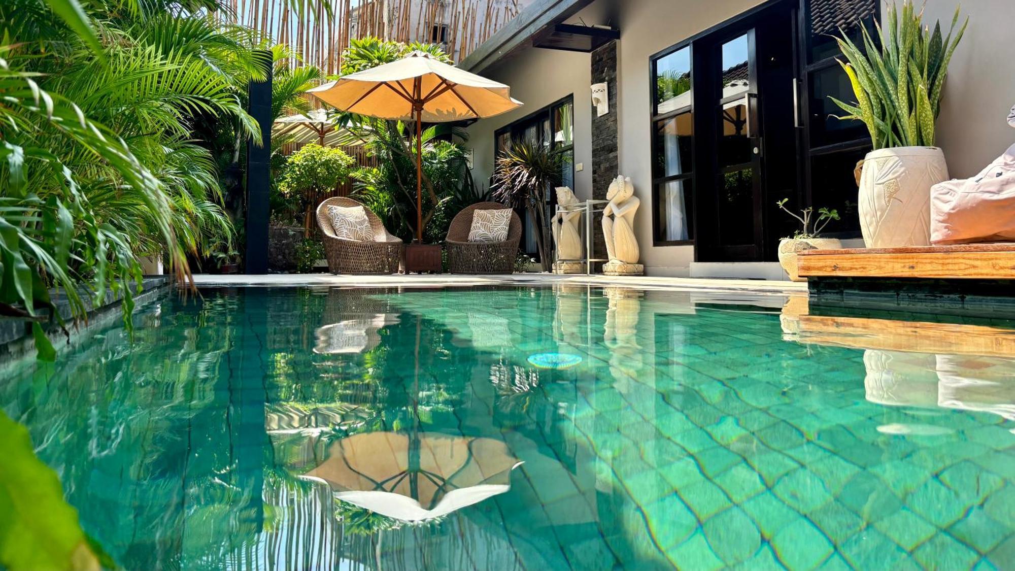 Amalika Private Pool Villa Central To Everything Gili Trawangan Exterior photo