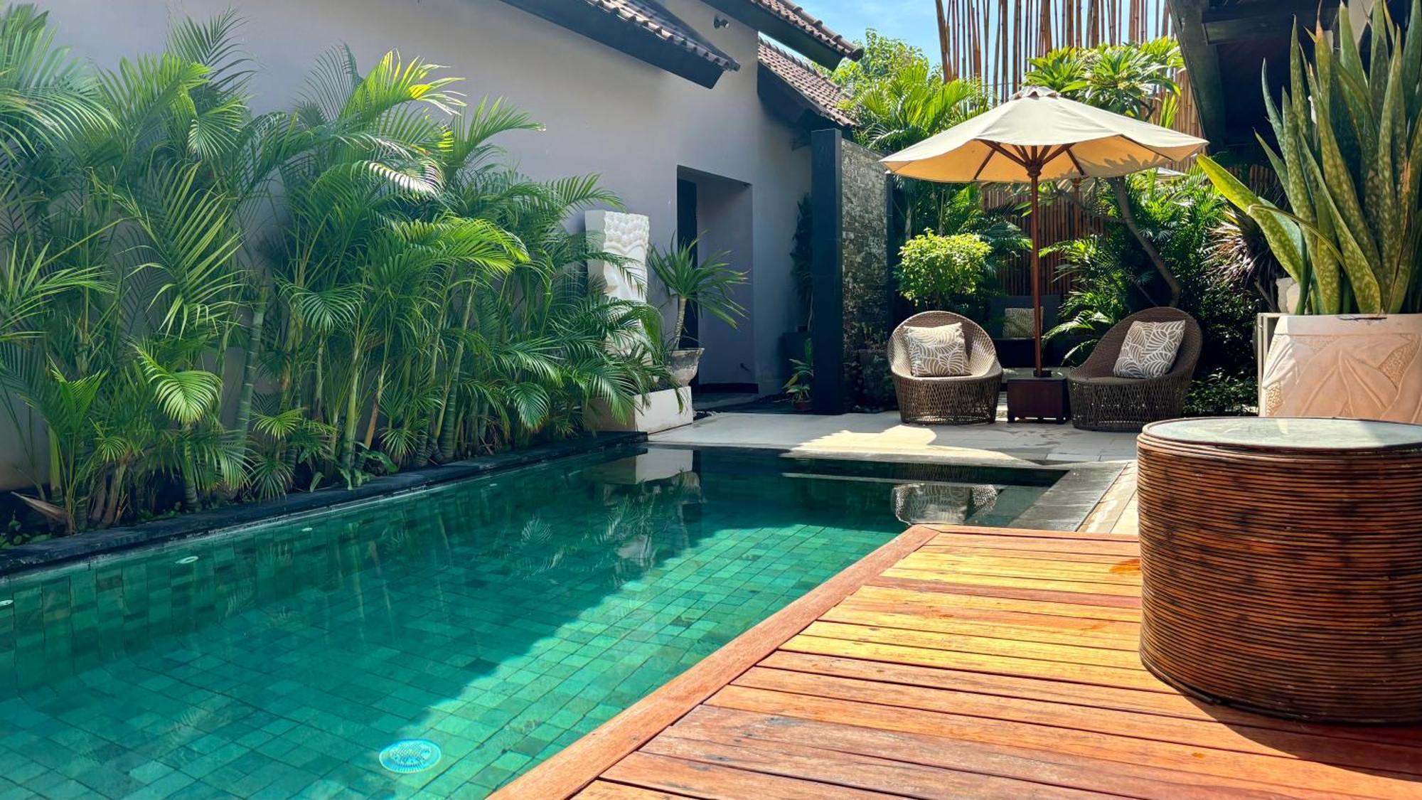 Amalika Private Pool Villa Central To Everything Gili Trawangan Exterior photo
